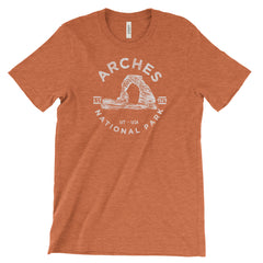 Arches National Park Adventure Unisex Bella Canvas Tshirt - The National Park Store
