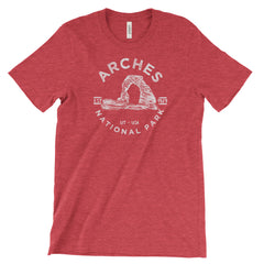 Arches National Park Adventure Unisex Bella Canvas Tshirt - The National Park Store