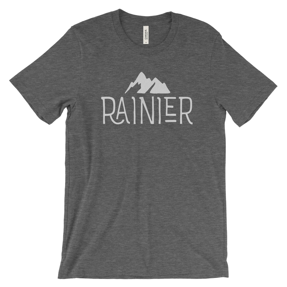 Mount Rainier National Park Adventure Unisex Bella Canvas Tshirt - The National Park Store