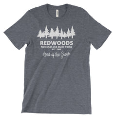 RedWoods National and State Parks Adventure Unisex Bella Canvas Tshirt - The National Park Store