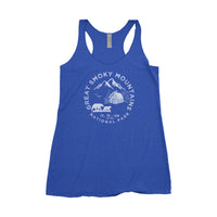 Great Smoky Mountains National Park Adventure Next Level Ladies Tri-Blend Tank - The National Park Store