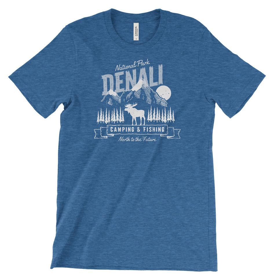 Denali National Park Adventure Unisex Bella Canvas Tshirt - The National Park Store