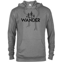 Wander Trees National Park  Adventure Unisex French Terry Hoodie - The National Park Store