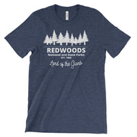RedWoods National and State Parks Adventure Unisex Bella Canvas Tshirt - The National Park Store