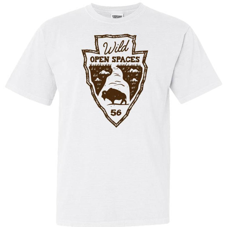 Wild Open Spaces National Park Adventure Comfort Colors TShirt - The National Park Store
