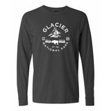Glacier National Park Comfort Colors Long Sleeve T Shirt