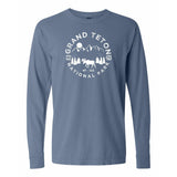 Grand Teton National Park Comfort Colors Long Sleeve T Shirt