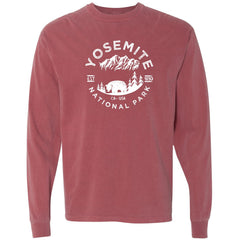 Yosemite National Park Comfort Colors Long Sleeve TShirt