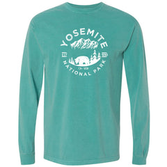 Yosemite National Park Comfort Colors Long Sleeve TShirt