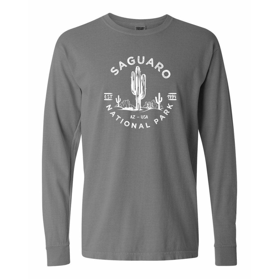 Saguaro National Park Comfort Colors Long Sleeve T Shirt