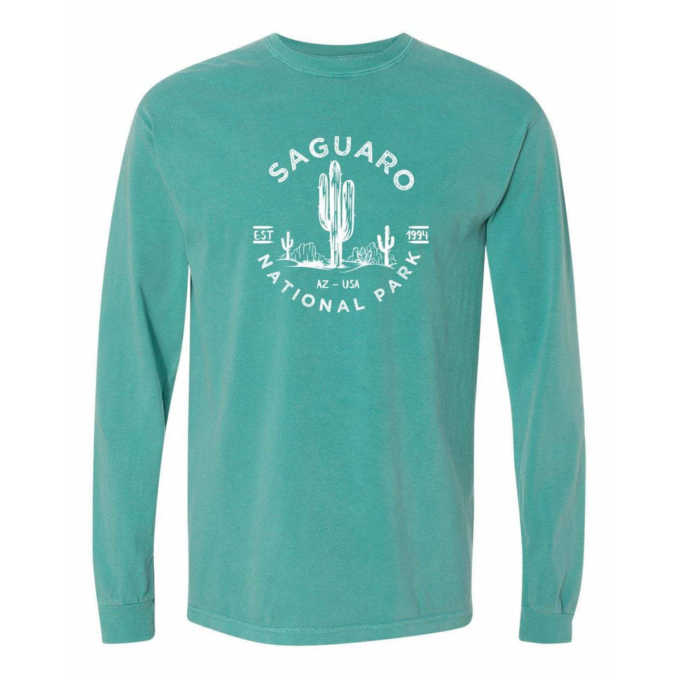 Saguaro National Park Comfort Colors Long Sleeve T Shirt