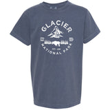 Glacier National Park Youth Comfort Colors T shirt