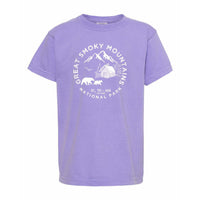 Great Smoky Mountains National Park Youth Comfort Colors T shirt